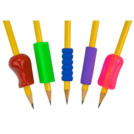 The Pencil Grip The Pencil Grip 017675 Non-Toxic Pliable Pencil Grip Pack - Assorted Color; Pack 5 17675
